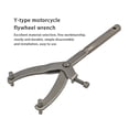 thumbnail image 4 of Variator Remove Holder Repair Tool Reusable Motorcycle Wrench Motorcycle Wrench Wear-resistant Y-type Flywheel Spanner Fixing Clip, 4 of 9
