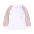 thumbnail image 4 of Honeeladyy Baby Boy Girl Clothes Toddler Fall Winter Outfits Solid Color Crewneck Sweatshirt and Jogger Pants Set Christmas Gifts for Kids Khaki for 3-4Years, 4 of 9