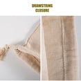 thumbnail image 3 of Labymos Linen Bread Bags Natural Reusable Drawstring Bread Bags for Homemade Artisan Bread Loaf Baguette, 3 of 8
