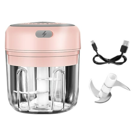 

Electric Garlic Masher Sturdy Durable Mini Crusher Chopper