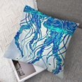 thumbnail image 7 of BANET Card Decorative Throw Pillow Case Pack of 2, Pile of Fortune Telling Elements Jumbled Together Fantasy Themes, Couch Bedroom Living Room Cushion Cover, Teal Black 22x22in, 7 of 7