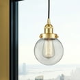 thumbnail image 3 of 616-1PH-SN-G204-6 Innovations Lighting Beacon - 1 Light Mini Pendant In Industrial Style-9.5 Inches Tall and 6 Inches Wide-Brushed Satin Nickel, 3 of 7