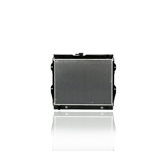 Radiator - Pacific Best Inc. Fit/For 945 84-95 Toyota Pickup (Exclude 4WD Automatic) 4 Cylinder 2.4L - Plastic Tank, Aluminum Core, 1-Row
