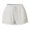 White, variant on Sngxgn Women's High Waisted Casual Shorts Ripped Hem Frayed Distressed Short Casual(Black,M)