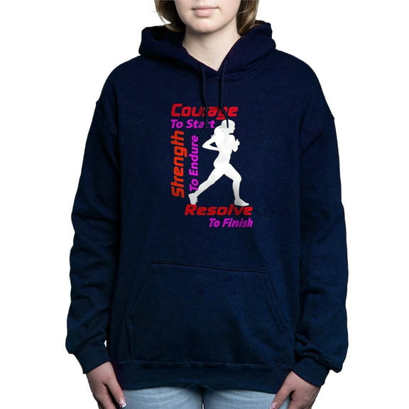 CafePress - Woman Runner - Pullover Hoodie, Classic & Comfortable Hooded Sweatshirt