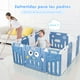 thumbnail image 5 of Parque para Niños Costway Centro Actividad 14 Paneles Regulables Azul 3 Meses-6 Años, 5 of 9