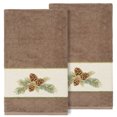 thumbnail image 2 of Linum Home Textiles 2-Pieces Nature Turkish Cotton Bath Towels, 27" x 54", Brown, 2 of 4