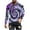 AA-Purple, variant on BiZtdJrK Long Sleeve Shirts for Men Big and Tall Casual Round Neck Cotton Basic Tees Fall Fashion Tie Dye Print Pullover Tops, Multicolor, XXXL
