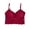 Wine, variant on Bigersell Yoga Bra Classic Bra Comfort Padded Underwire Bra Training Bra Style B3 Wireless Everyday Bra Women Padded Bra Feature Seamless Bra Hook & Eye Bra Closure , Black