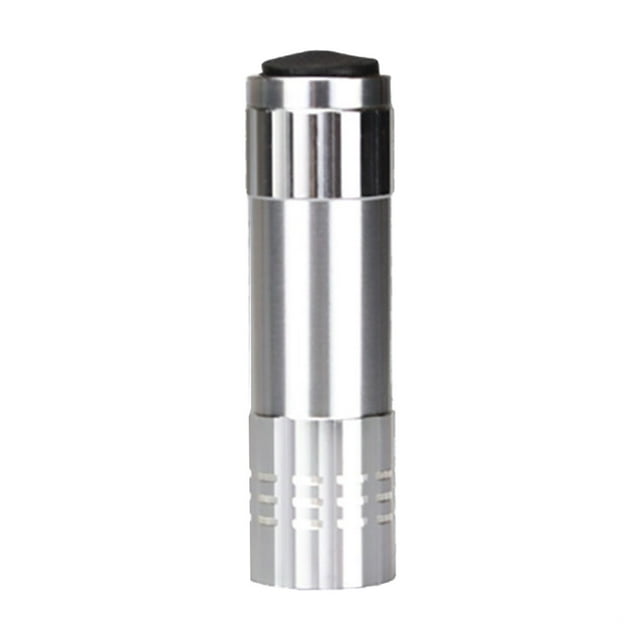 UV Light Torch Lamp Super Mini 9 LED Flashlight Ultraviolet Light Nail Dryer Nail Gel Mask Fast Drying Manicure Tool ,Easy to Use