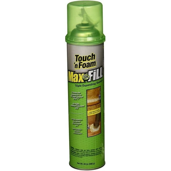 Convenience TPL Expand Foam T MaxFill - Reusable, Interior/Exterior - 20 Oz Yellow