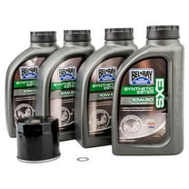 Oil Change Kit With Bel-Ray EXS Full Synthetic Ester 10W-50 for Polaris RANGER RZR XP 900 LE 2012