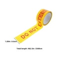 thumbnail image 2 of HEALEEP 2 Rouleaux de Ruban de Prudence Ruban PVC Jaune pour Décorations Extérieures, 2 of 8
