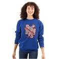 thumbnail image 3 of Retro Papa Smurf Little But So Great Sweatshirt for Men or Women Brisco Brands M, 3 of 6