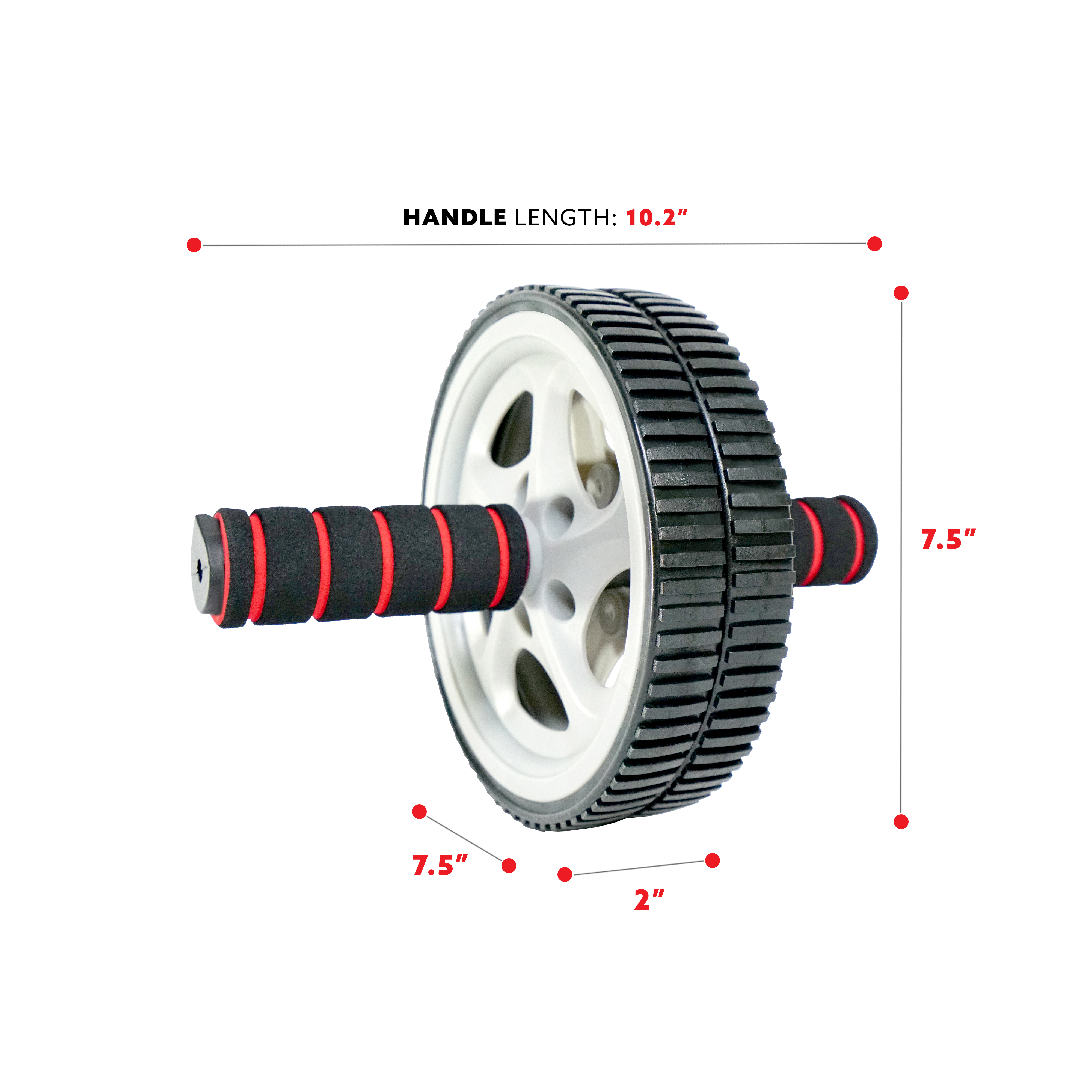 Sunny Health & Fitness Ab Roller Exercise Wheel Core Trainer photo 3
