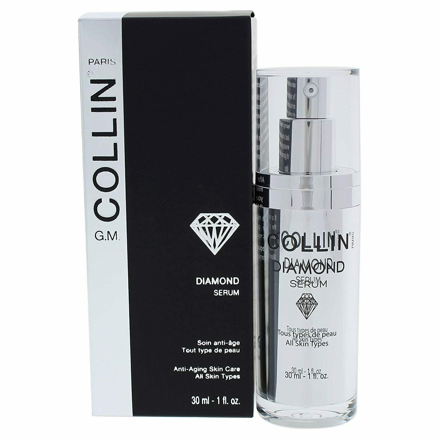 G M Collin Gm Collin Diamond Serum 30 Ml 1 Oz 100 Authentic Seal New Walmart Com Walmart Com G M Collin Gm Collin Diamond Serum 30 Ml 1 Oz 100 Authentic Seal New Walmart Com Walmart Com