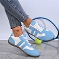 thumbnail image 5 of EKVAHL Fashion Sneakers for Women Lightweight Lace Up Walking Shoes Womens Non-Slip Comfortable Casual Sneakers Stylish Low Top Breathable Lightweight Running Shoes Trainers, 5 of 6