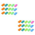 thumbnail image 2 of Ounissouiy Moldes para pasteles, tazas para magdalenas, Mousse, galletas, postres, hornear, Fondant Flexible, utensilios de cocina, utensilios Color aleatorio 15PCS 2piezas, 2 of 6