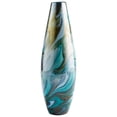thumbnail image 1 of Cyan Design Vase Moyen Calcédoine Vases et Jardinières Bleu, 1 of 1