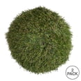 thumbnail image 4 of Vickerman 7.25" Artificial Green Grass Ball, Pack of 2, 4 of 4
