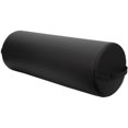 thumbnail image 1 of ForPro Professional Collection Coussin Rond Jumbo, Noir, Résistant à l'Huile et aux Taches, pour Massage et Yoga, 9 R x 26 L, 1 of 6