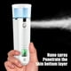 thumbnail image 5 of Pulverizador facial recargable portátil - Instrumento de niebla hidratante con nano 3 en 1, Power Bank y medidor de humedad para la piel, blanco/rosa, 5 of 7