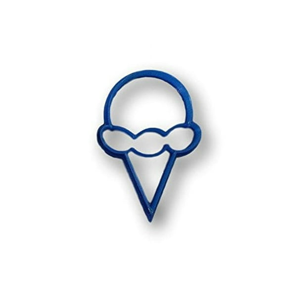 Ice Cream Cookie Cutter (2 Inch)- Fast Shipping - Sharp Edges - Exceptional Quality