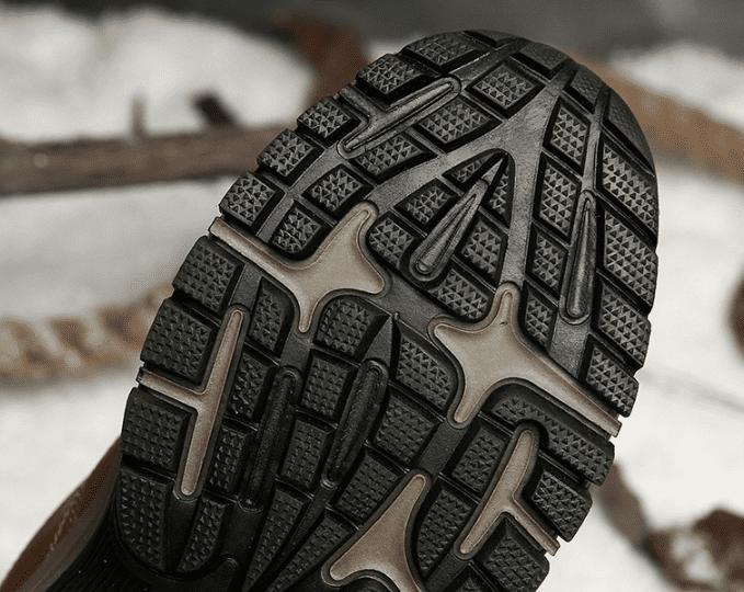 Men Hiking Shoes foot arch pad Anti-Fatigue Anti Slip Shock-Absorbing Outdoor Snow Warm Running Boots,Large Sizes 6 to 13