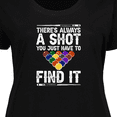 thumbnail image 4 of Inktastic Billiards Game Pool Player Women's Plus Size T-Shirt, 4 of 5