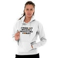thumbnail image 5 of Work Out Because Really Like Cookies Hoodie Sweatshirt Women Brisco Brands X, 5 of 6