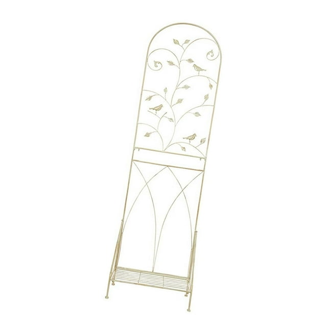 Enrejado de jardín, soporte para plantas y flores, de metal, desmontable, para macetas, para interiores y exteriores, porches, césped y decoración de