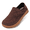 Dark Brown, variant on Men Shoes Wide Toe Water-Resistant House Slippers Memory Foam Walking Shoe Diabetic Friendly