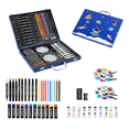 thumbnail image 1 of Set De Arte  Belug Dibujo Colores Marcadores Lápices 50pcs AZUL MARINO ASTRONAUTA1 AVION, 1 of 5