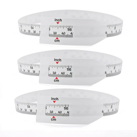 

3PCS 24Inch Infant for Head Measuring Tape Baby Head Circumference Measure Ruler