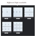 thumbnail image 7 of MECOLOR -Metal Gym Office School and Employee Locker Cabinet with 4 Doors White Color, 7 of 7
