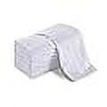 Groko Textiles Universal Cleaning Towels, White Bulk 60 Pack, 16” X 19” 100% Cotton Fully Bordered Commercial Grade Terry Weave Cloth Bar Mops for Everyday Restaurant or Home Use