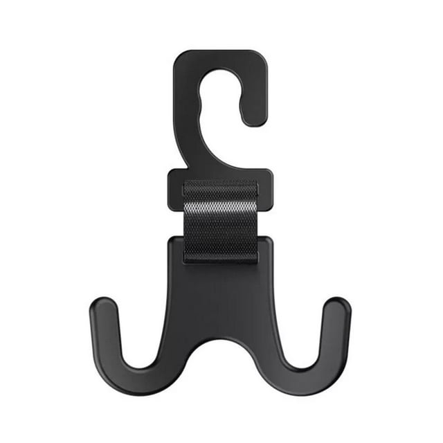 Universal Car Purse Hook - Durable ABS Headrest Hanger for Bags, Groceries & More (Fits Most Cars & Strollers)