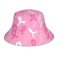 thumbnail image 1 of Fotbe Breast Cancer Awareness (3) Sombrero Tipo Pescador con Estampado – Sombrero de Sol de Algodón de Moda para Playa, Golf, Pesca, 1 of 6