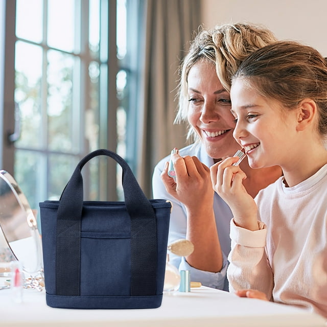 EGNMCR Organisateurs et Rangement de Garde-Robe, Malles de Rangement et Sac Sac en Toile Mode Sac Fourre-Tout Sac de Rangement Sac à Main à Multiples Poches Sac à Poignée Grande Capacité Sac à Main à Multiples Poches un Rangement