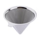 thumbnail image 3 of Vierta sobre El Gotero de Café Cono de Filtro de Café Cafetera de Una Sola Taza 1-4 Tazas 12.5cm BLESIY Filtro de café reutilizable, 3 of 8
