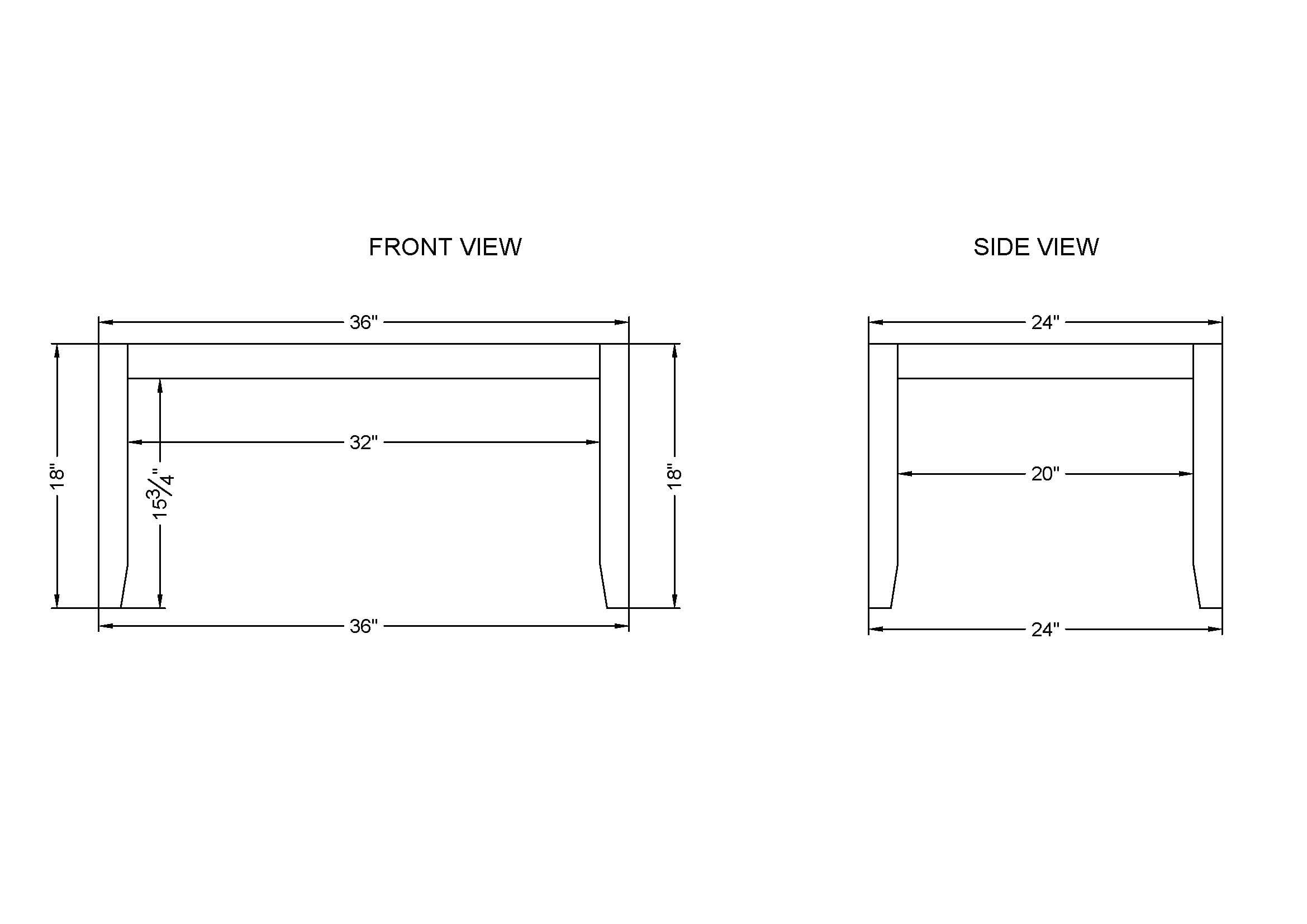 Alaterre Newport 3-Piece Faux Concrete and Wood 36"L Coffee Table with Two 21" Square End Tables