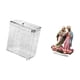 thumbnail image 5 of Cesto De Basura De Cocina Con Tapa, Portátil, Colgante Para Puerta De Armario De Baño Y Decoración única De Acrílico Para Escritorio, Adorno De Mesa, Regalo Para Casa De Vacaciones, 5 of 8
