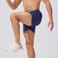 thumbnail image 6 of MOJOGO Men's Training Shorts Lightweight Quick Dry Athletic Workout Shorts Work Running Shorts with Rear Zipper Phone Pocket XL, 6 of 7