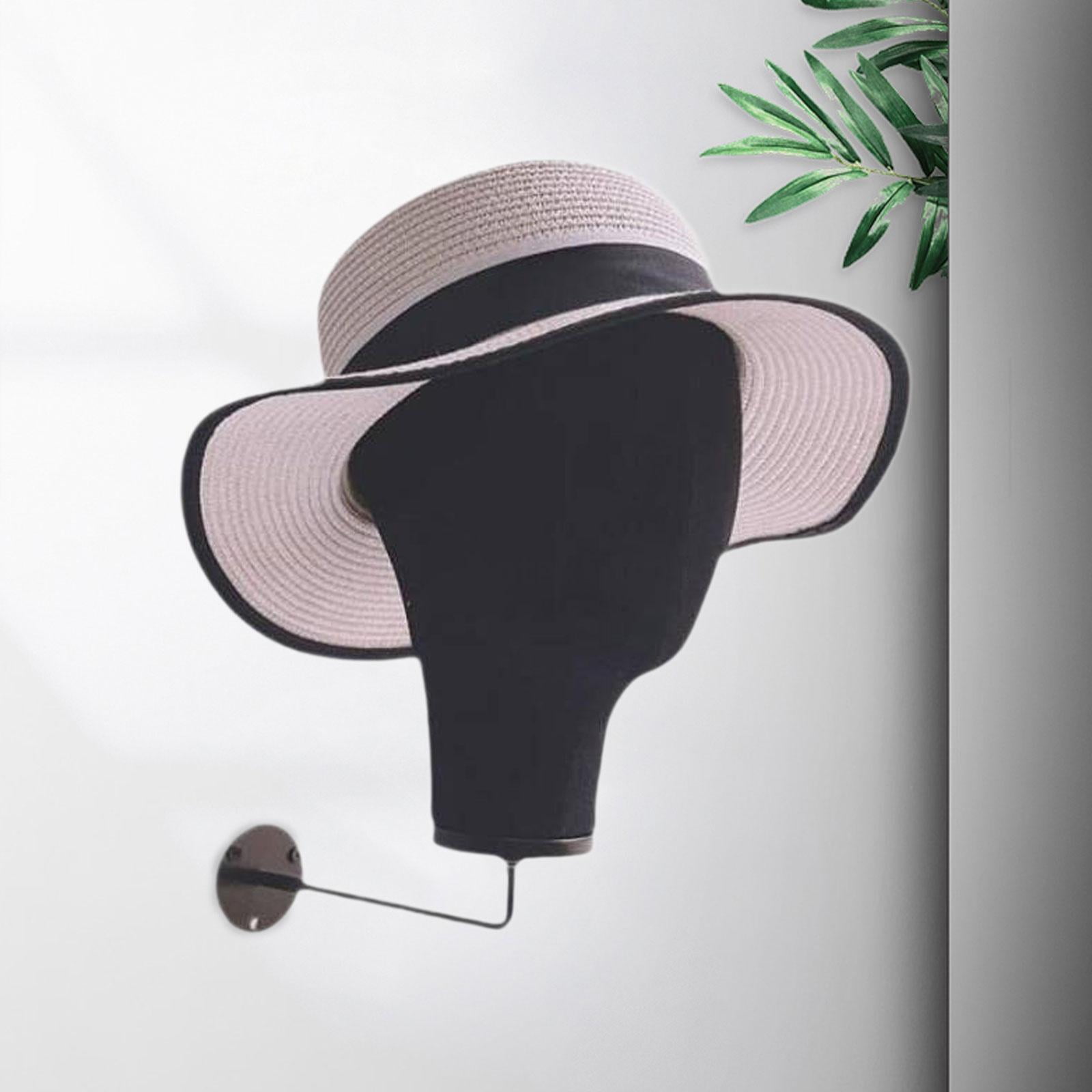Bothyi Mannequin Head Model Wall Mounted Creative for Hairdresser Training Beginner