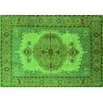 thumbnail image 1 of Ahgly Company Indoor Rectangle Oriental Green Industrial Area Rugs, 8' x 12', 1 of 4