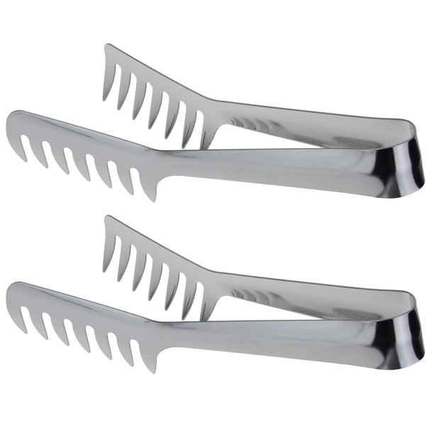 SWETRACE 2Ud Pinza Para Pasta De Acero Inoxidable Con Mango Para Y Servir Spaghetti