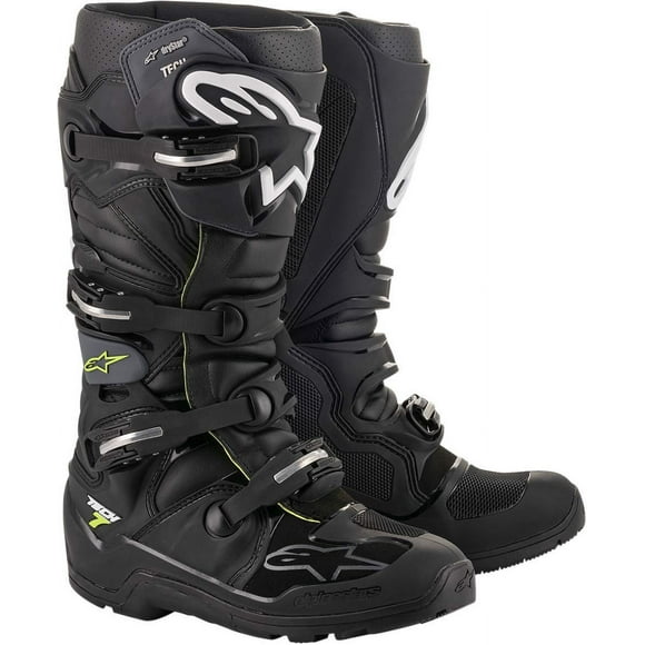 Botas Alpinestars Tech 7 Enduro Ds para hombre negro/gris talla 12
