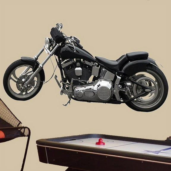 Wallhogs Motorcycle II Cutout Wall Decal