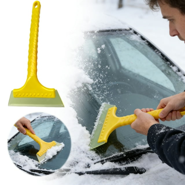 Scrape For Windshield Ice Scrape Compact Purpose Cleaning Window Squeegee Removal For Van