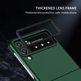 thumbnail image 5 of Mantto for Samsung Galaxy Z Flip 3 5G, Folding Bracket Kickstand Military Grade Drop Protection,Skin-Friendly PC Back, Anti-Scratch Anti-Fingerprint case For Samsung Galaxy Z Flip 3 5G, Darkgreen, 5 of 10
